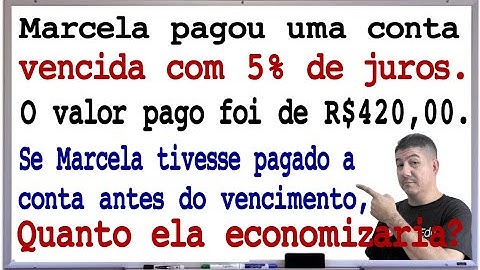 QUESTÃO DE JUROS E PORCENTAGEM - Prof Robson Liers - Mathematicamente