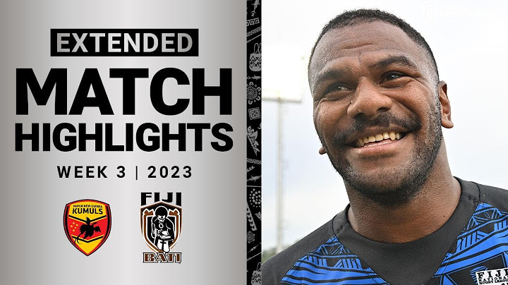 PNG Kumuls v Fiji Bati | Extended Highlights | Pacific Championships, 2023 | NRL