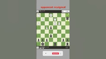 Opponent resigned !! chess match highlight / 04 Dec 2023       #short  #chess  #chessgame  #chesscom