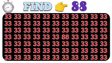 Find the odd one out. | Number and Letter brain test Edition | Quick Eyes Test 