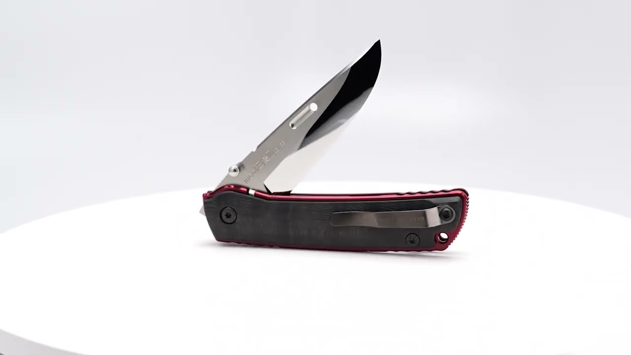Higo II X-FCF - Black Dunes Red - ZDP-189 Clad by VG-10 Blade