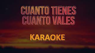 Cuanto tienes cuanto vales (Karaoke) Gaby Zambrano