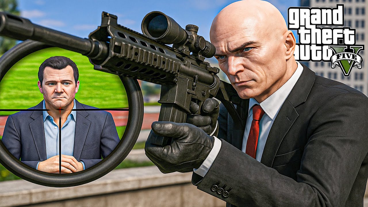 J'ai Passé 7 Jours comme Hitman sur GTA 5 Mods