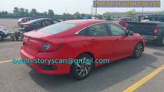 2HGFC2F82JH036359 Honda Civic Ex 4dr 2018 2018