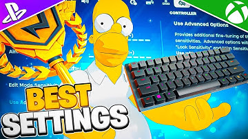 *NEW* BEST Keyboard & Mouse Sensitivity + Settings in Simpson Season! (PS5/PC/XBOX)