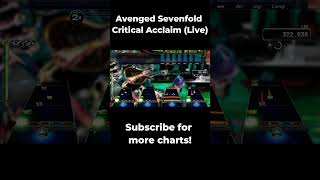Avenged Sevenfold - Critical Acclaim (Live) (FB Chart) #clonehero #a7x #a7xlive #yarg #guitarhero