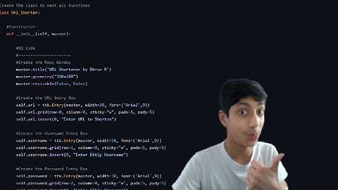 I created a URL SHORTENER with Python!