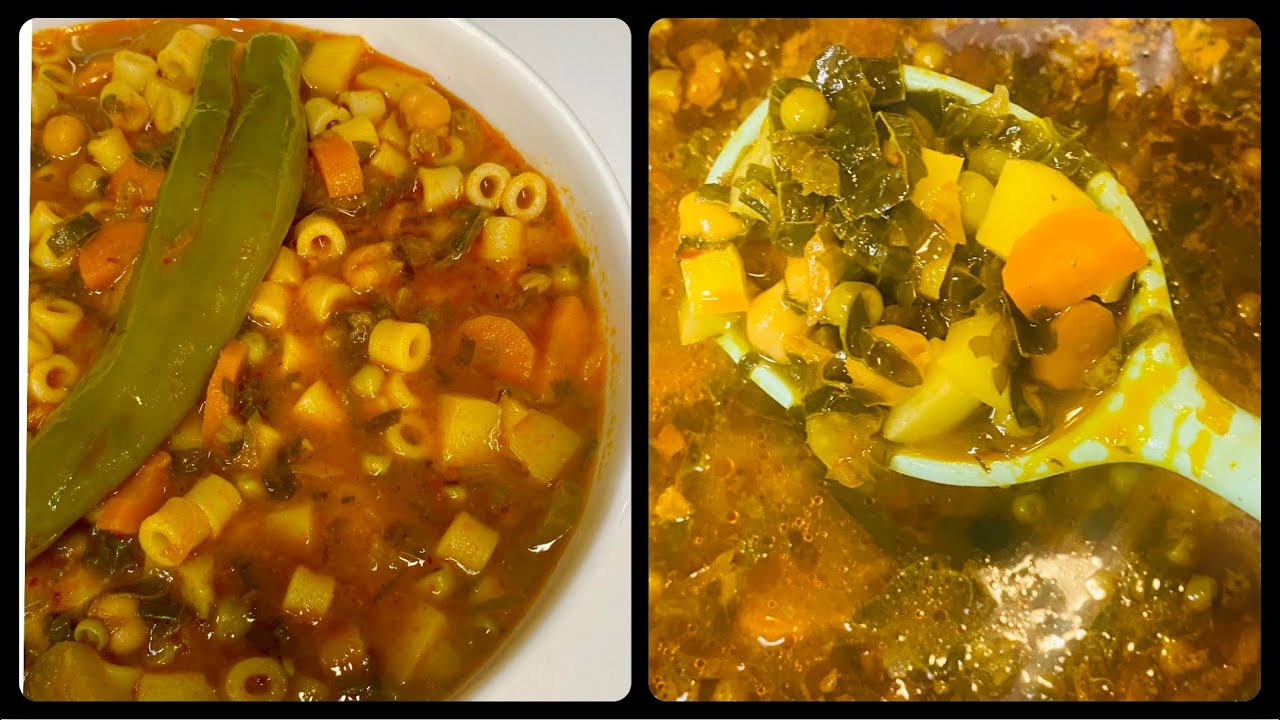 مقرونة جارية  بالخظر و بدون لحم 👌 لنهار شتوي بطريقة بسيطة و بنينة. Recette makrouna jeria