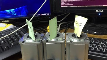 [AIM HI] Ethercat+LinuxCNC+PanasonicA5B+3Axis with DC Sine-wave180