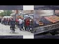 Coadă uriașă la micii lăudați din Obor, de 1 Mai. Rândul se întinde pe mai mult de 100 de metri