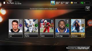 Madden Mobile 19 Pro Pack Opening