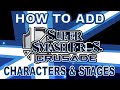 Super Smash Bros Crusade V0 9 5 How To Add Characters Stages