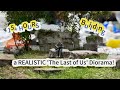 1:64 scale "The Last of Us" & Ellie miniature diorama production |Foam carving× weathering painting|
