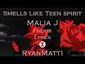 Smells Like Teen Spirit 1 hour (Black Widow Opening Credits) - Malia J - Lyrics - Music to study to