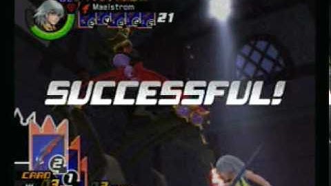 Kingdom Hearts: RE CoM (R/R Mode) - Boss #8: Trickmaster (Proud Mode)