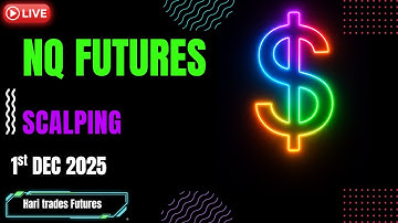 NQ FUTURES Scalping LIVE  1st DEC 2025 #scalping #trading #daytrading #ictconcepts #trader