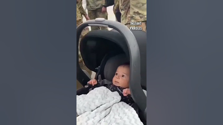 Il rentre de l’armée et devient officiellement papa 😳
