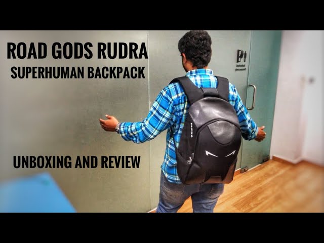 The Rudra - 25 litres, Laptop backpack (15.6 inch laptops) ⋆ GODS