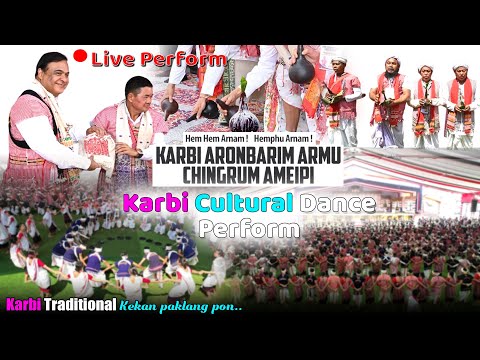 Traditional Dance Perform Aron Barim Armu Chingrum Ameipi New Karbi Video Karbi Anglong Diphu 