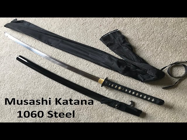 Musashi Katana acero 1060