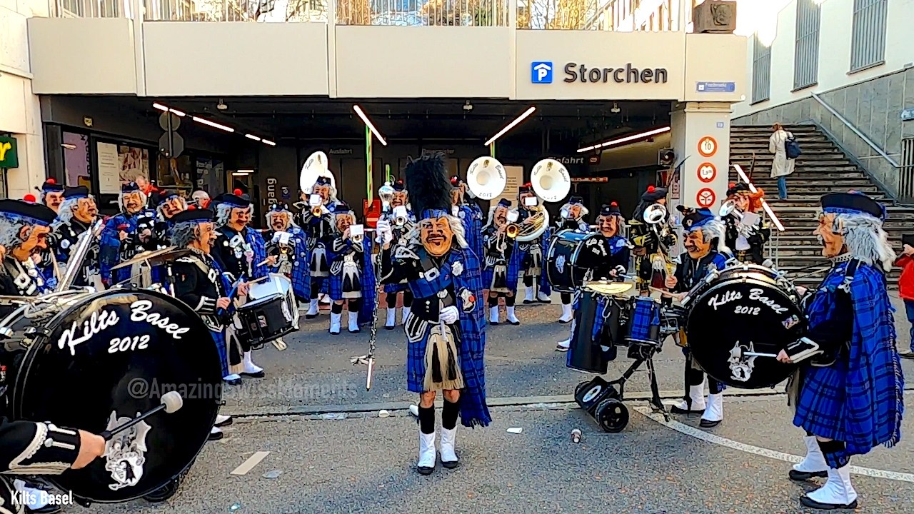Kilts Basel 2026 – Scottish Style Guggenmusik | Basler Fasnacht