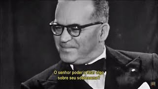 Guimarães Rosa - Entrevista raríssima em Berlim (1962)