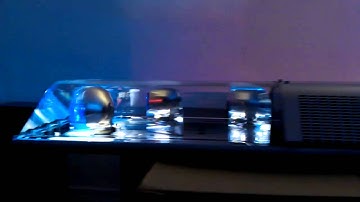 Code 3 LP 6000 lightbar red/blue HD