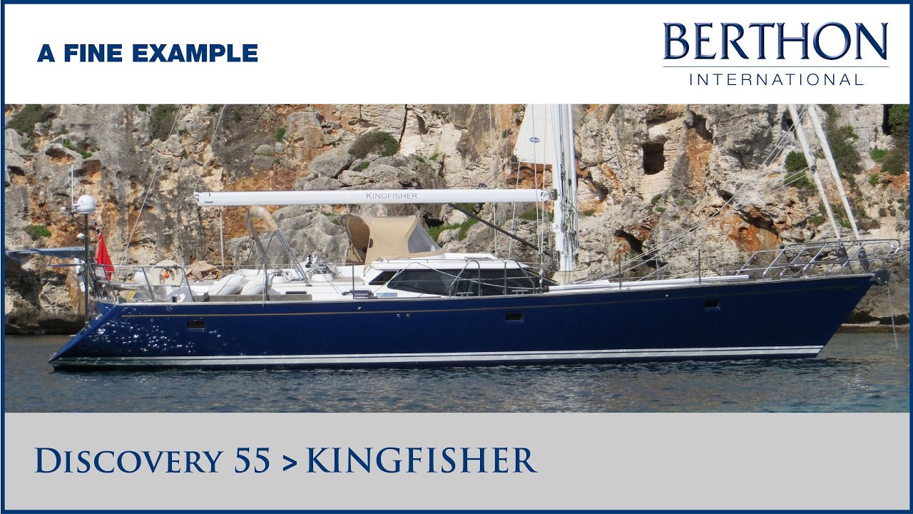 ⁣Discovery 55 “KINGFISHER” Yacht for Sale | A Fine Example | Tour with Andrew Fairbrass