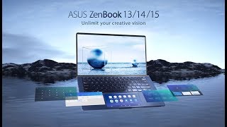 2019 ASUS ZenBook 13/14/15 with ScreenPad 2.0
