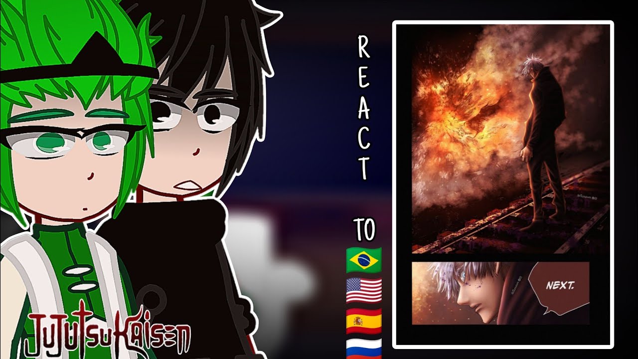 MOJURO REACT TO JUJUTSU KAISEN||Sukuna, Itadori and Satoru Gojo/GACHA CLUB 