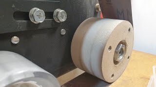 Making a Wooden Belt Grinder Wheel