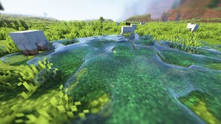 Simulated Water Physics Mod In Minecraft!