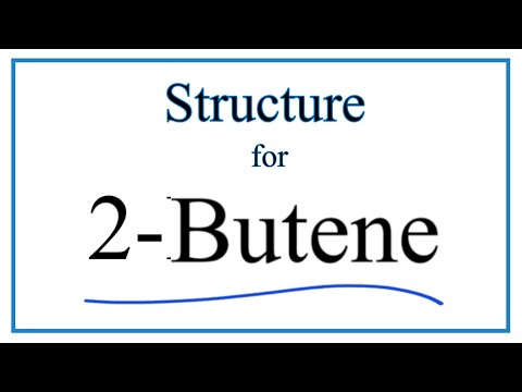How to Write the Structural Formula for 2-Butene