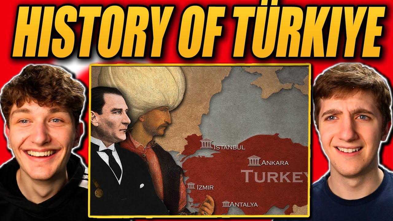 Americans React to The History of Turkey in 10 Minutes