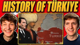 Americans React To The History Of Turkey In 10 Minutes