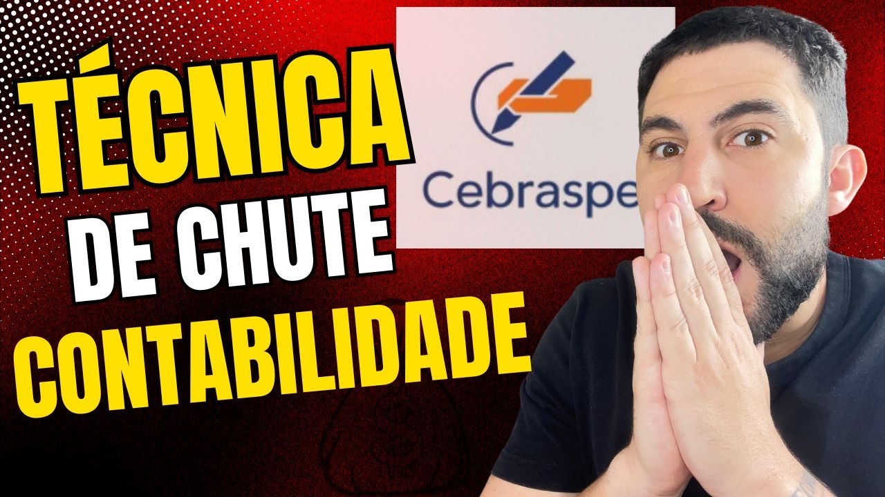 COMO chutar CONTABILIDADE no CEBRASPE SEM saber o CONTEÚDO