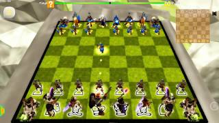 Battle Chess Android  Chess 3D Animation : Real Battle Chess  3D android game play hard level part 6 screenshot 2