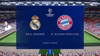 ⚽ Real Madrid    vs Bayern Munich   ⚽ | 🏆 UEFA Champion League  (05/08/2024) 🎮 PES 21