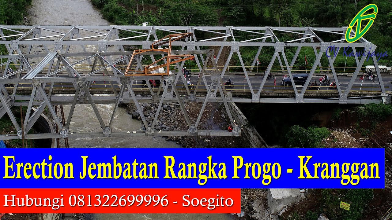 Proyek Erection Jembatan Rangka Progo - Kranggan