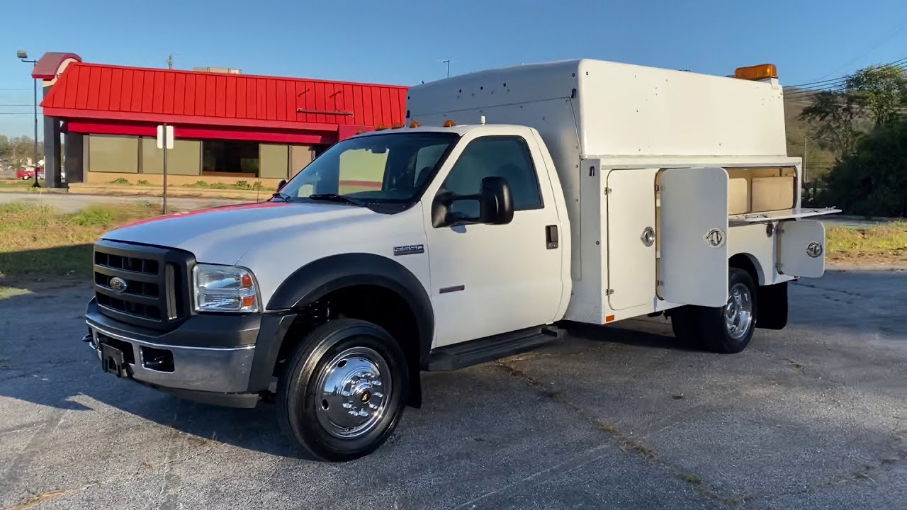 2007 FORD F550 KUV MECHANICS TRUCK SERVICE TRUCK TOOL TRUCK FOR SALE