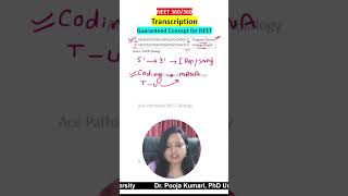 Coding vs Template Strand 🧬 PYQ Trap | NEET’s Most Confusing Concept! #neetbiology #neet #neetpyq