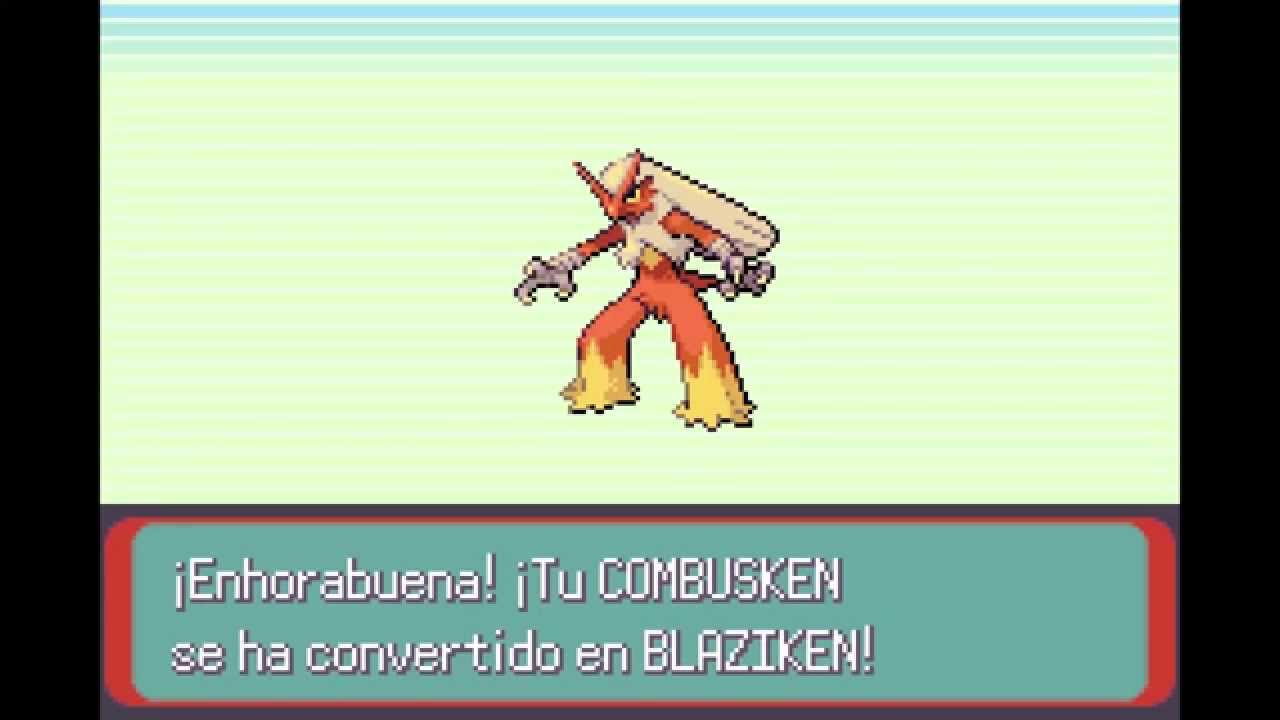 Combusken evolucion