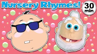 Finger Family & Wheels on the Bus + More | Baby Big Mouth Nursery Rhymes and Kids Songs