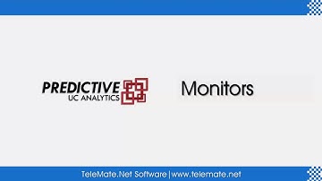 Predictive UC Analytics - Monitors