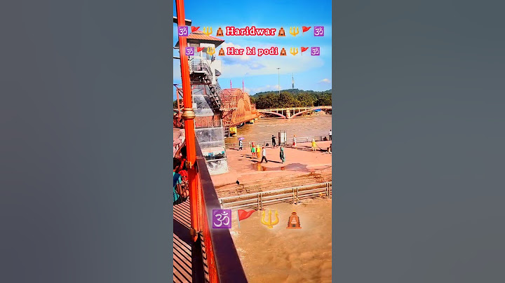 #haridwar🕉️🚩🔱🛕Har ki podi