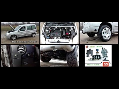 Citroen Berlingo 1.6 Lpg Sequent Alba 32 Brc Psa Od Arg Auto Gaz Łódź - Youtube