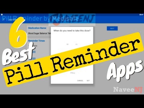 6 सर्वोत्कृष्ट गोळी रिमाइंडर अॅप्स