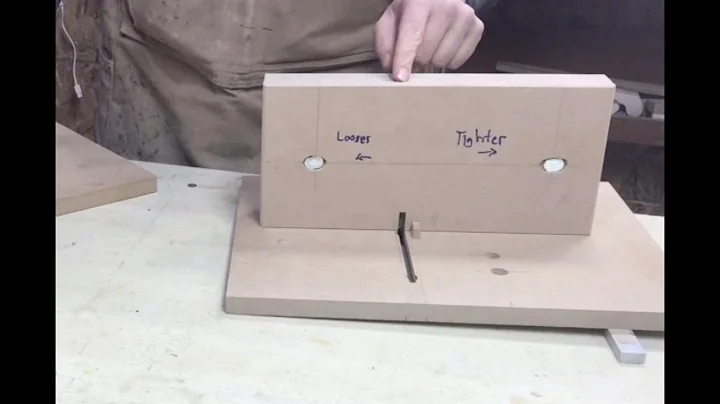 Adjustable Box Joint Jig For Router Table - Full Tutorial