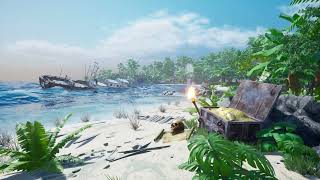 Pirate Beach (Unreal Engine, Fluid Flux)