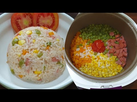 Video: Nasi Rebus Dengan Daging Dan Sayur-sayuran